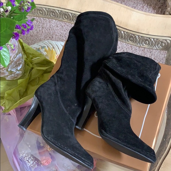 Hot in Hollywood suede convertible boots size 7M - Picture 5 of 5